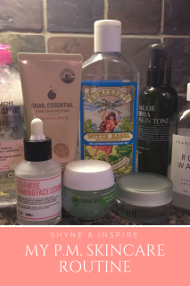 My P.M. Skincare Routine for Pinterest